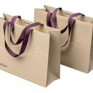 Cheap Bulk Kraft Paper Shopping Bags with Handles